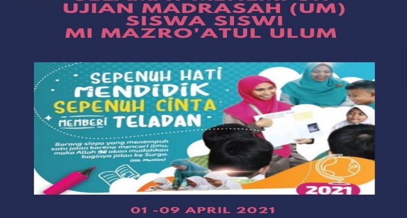 SELAMAT MENEMPUH UJIAN KELAS 6