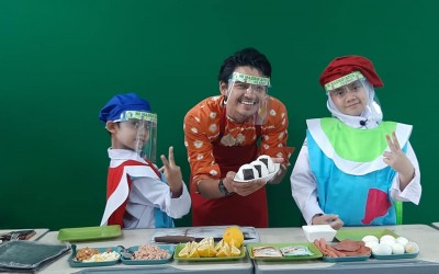 COOKERY DAY; FUN COOKING ONIGIRI WITH CHEF AZIZ (Master Chef Indonesia Season 7)